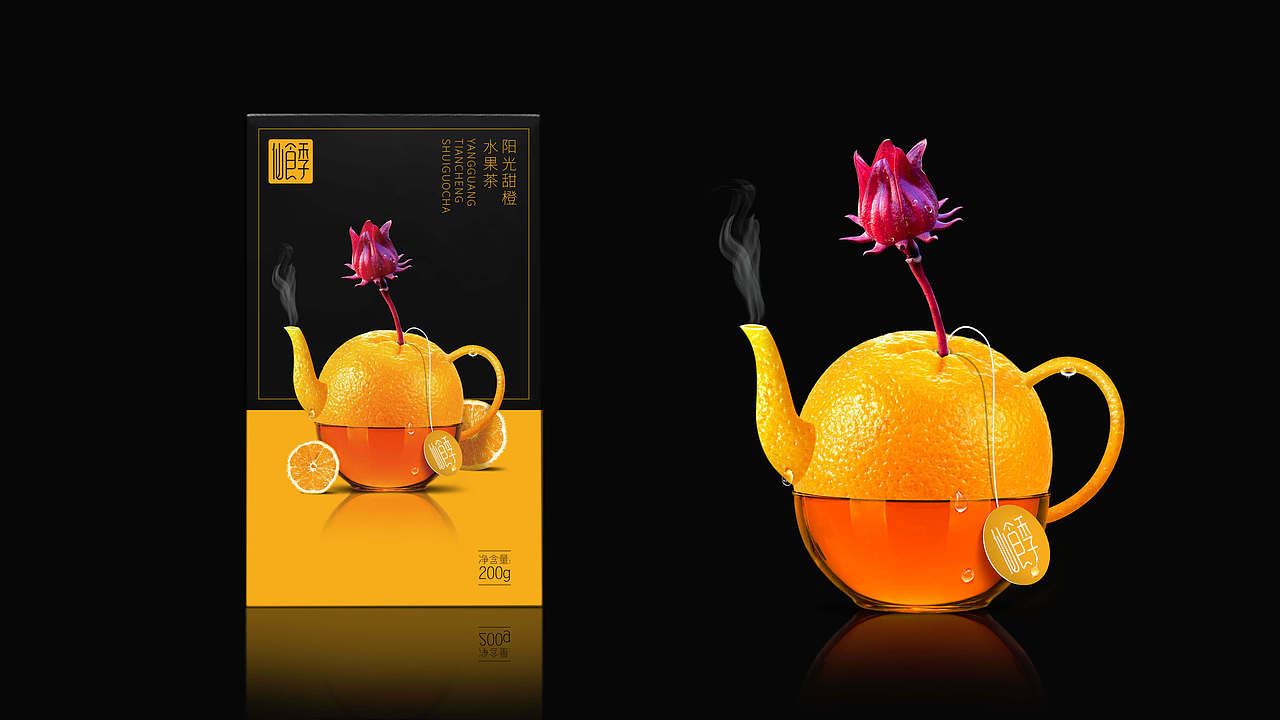 花果茶包装设计