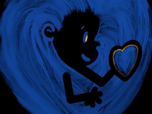 被自己的爱心包围