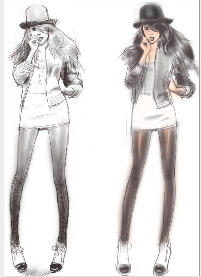 很久以前 的练习 好怀念啊（图ZODkxNTIyOA==） - 创作习作 - 站酷设计师午羽过原创素材 - 站酷ZCOOL