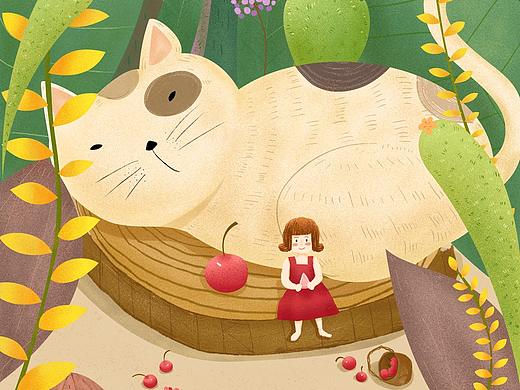 小暑（个人主页-ZMjgyMDM3NTI=） - 儿童插画 - 站酷设计师CONGYING原创素材 - 站酷ZCOOL