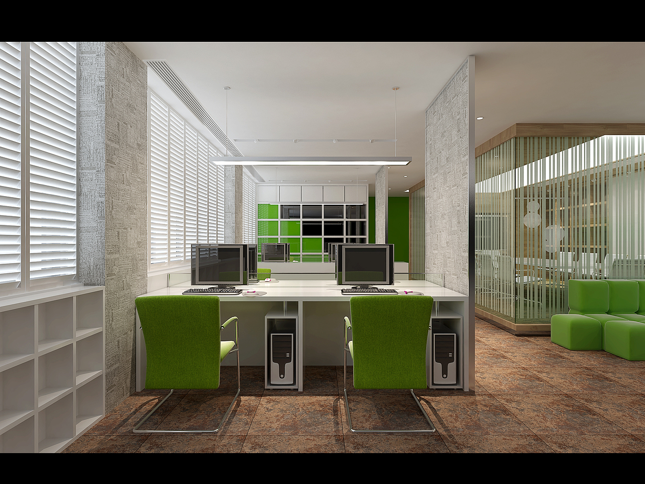 嗨空间小型办公室设计装修案例