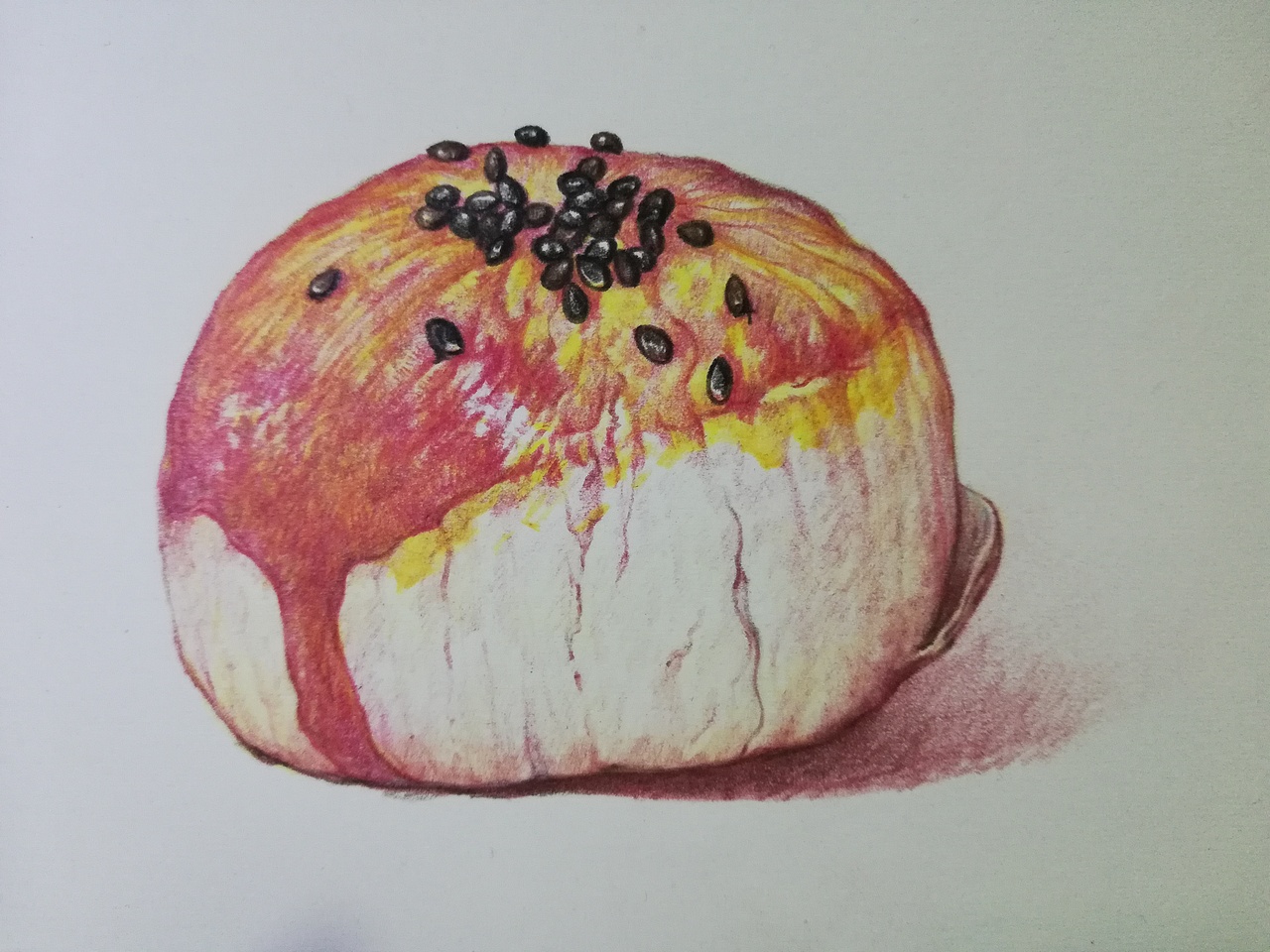 小东西练习随手画,水彩和彩铅