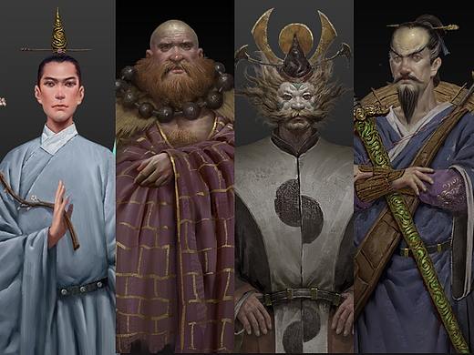 【原创】近期武侠系列人物设计总结
