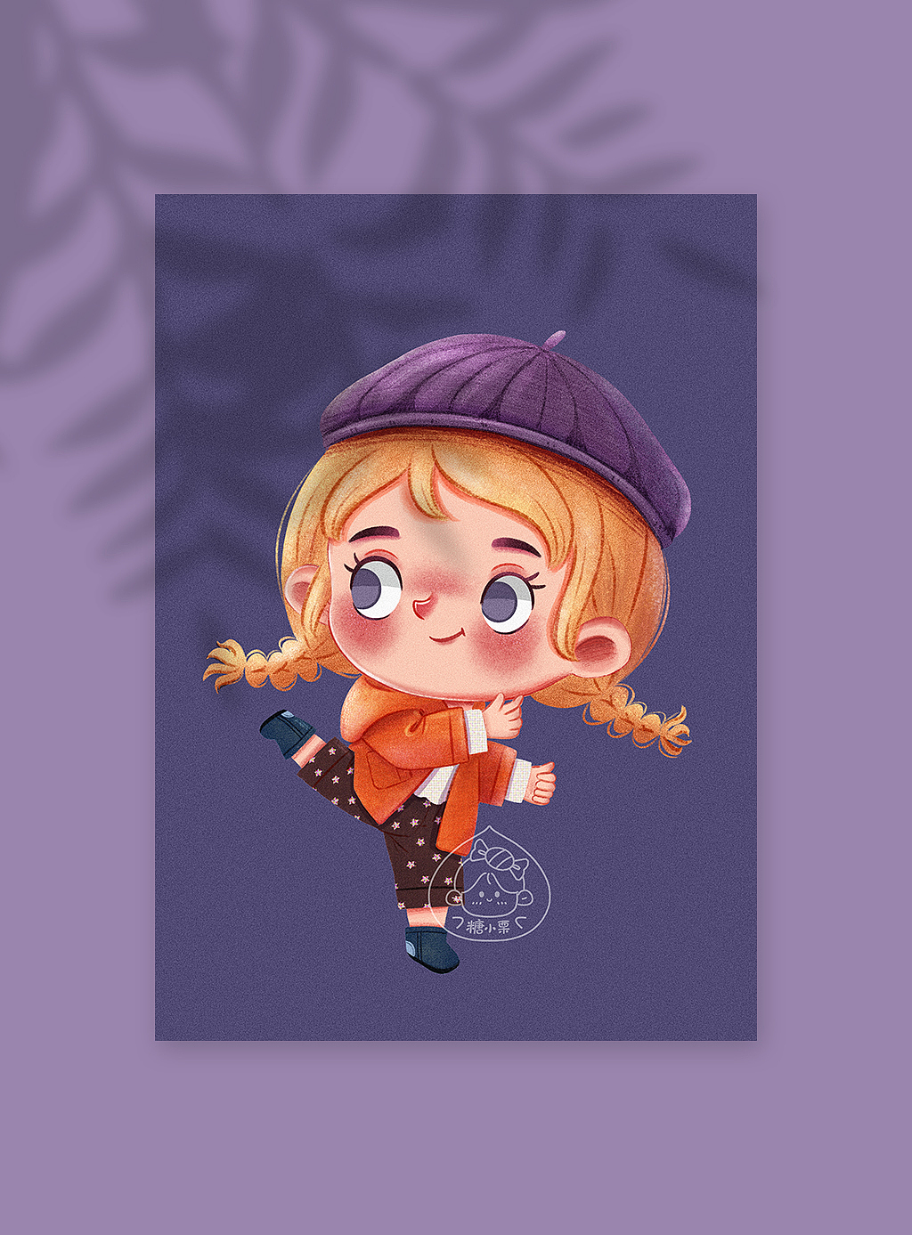 治愈系儿童插画