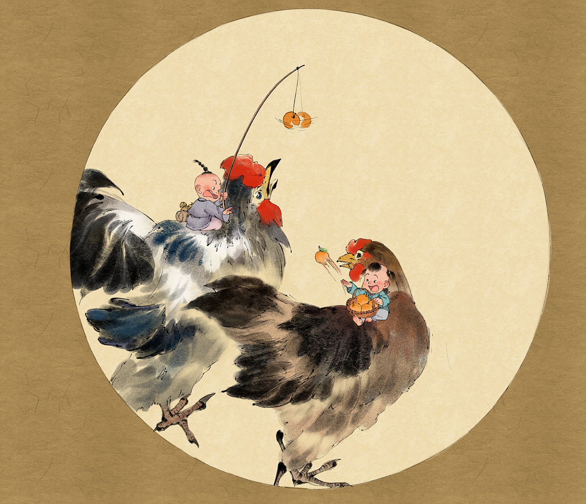 势必达成国风周更创作第一期（图ZMjc2OTA0NDgw） - 创作习作 - 站酷设计师画画的蛮蛮原创素材 - 站酷ZCOOL