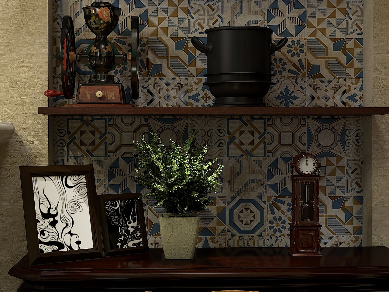 元叶盛美式风格设计