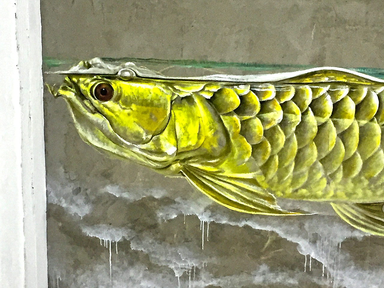 水泥墻繪壁畫作品【大魚】（圖ZMjAyNDgyMDgw） - 新銳潮流插畫 - 站酷設(shè)計師馬良藝術(shù)原創(chuàng)素材 - 站酷ZCOOL