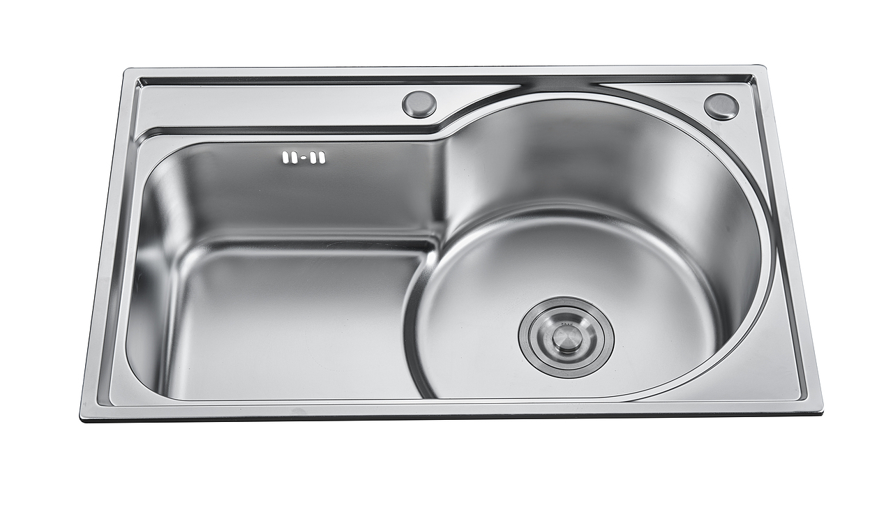 水槽 洗手盆 金属 五金质感白底拍摄