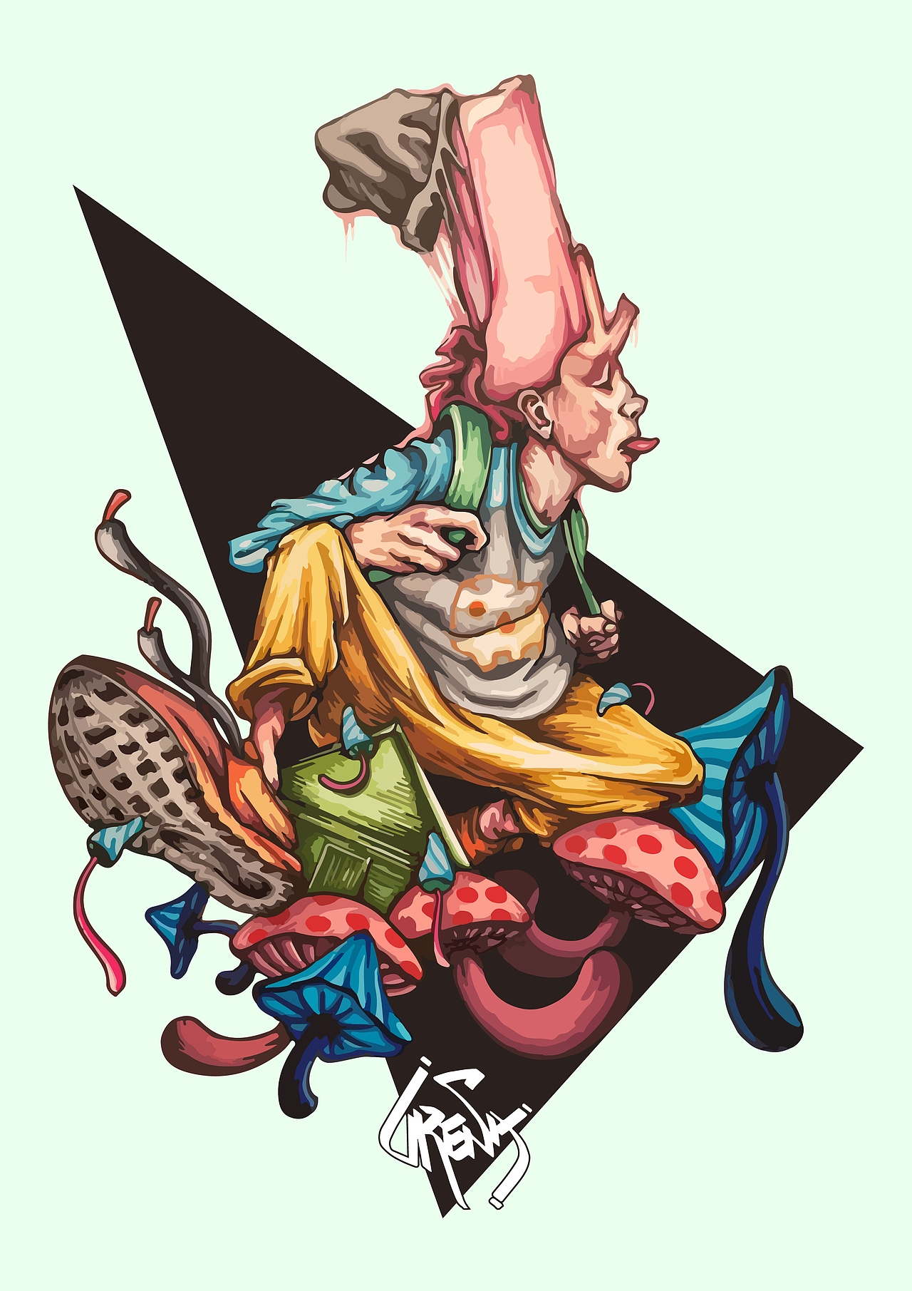 grena马克笔插画设计|插画|商业插画|插画师grena_原创作品-站酷zcool