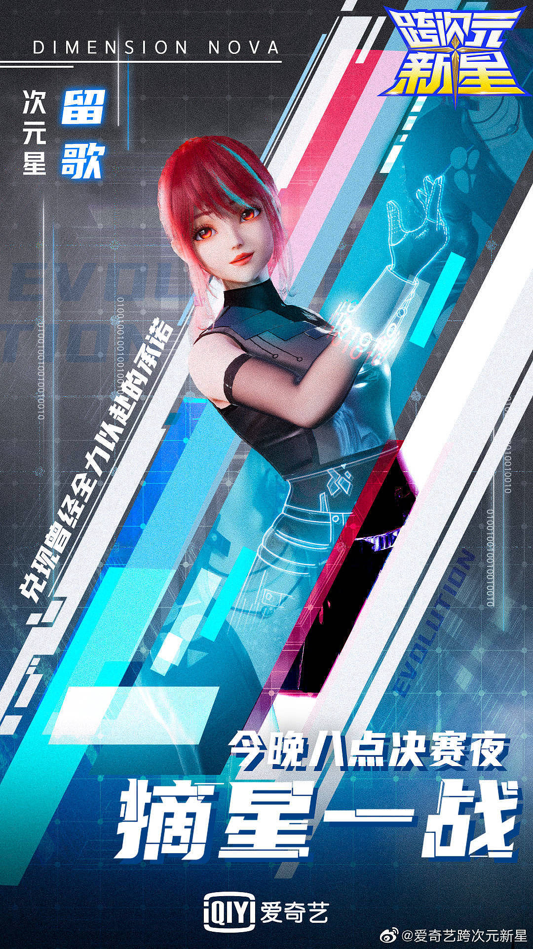 跨次元新星总决赛人物海报
