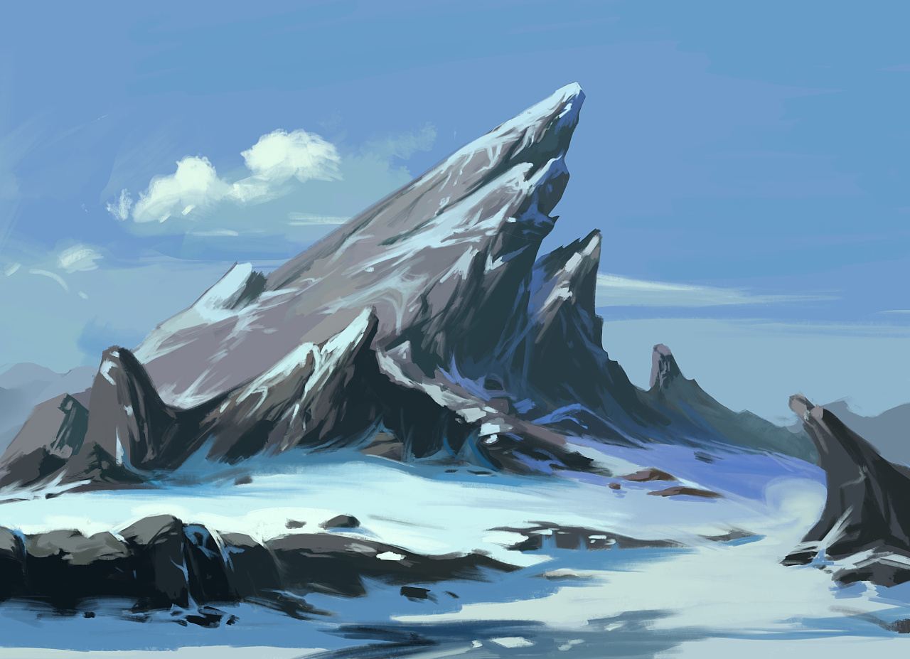 石头临摹|插画|游戏原画|z79182456 - 临摹作品 - 站酷 (zcool)