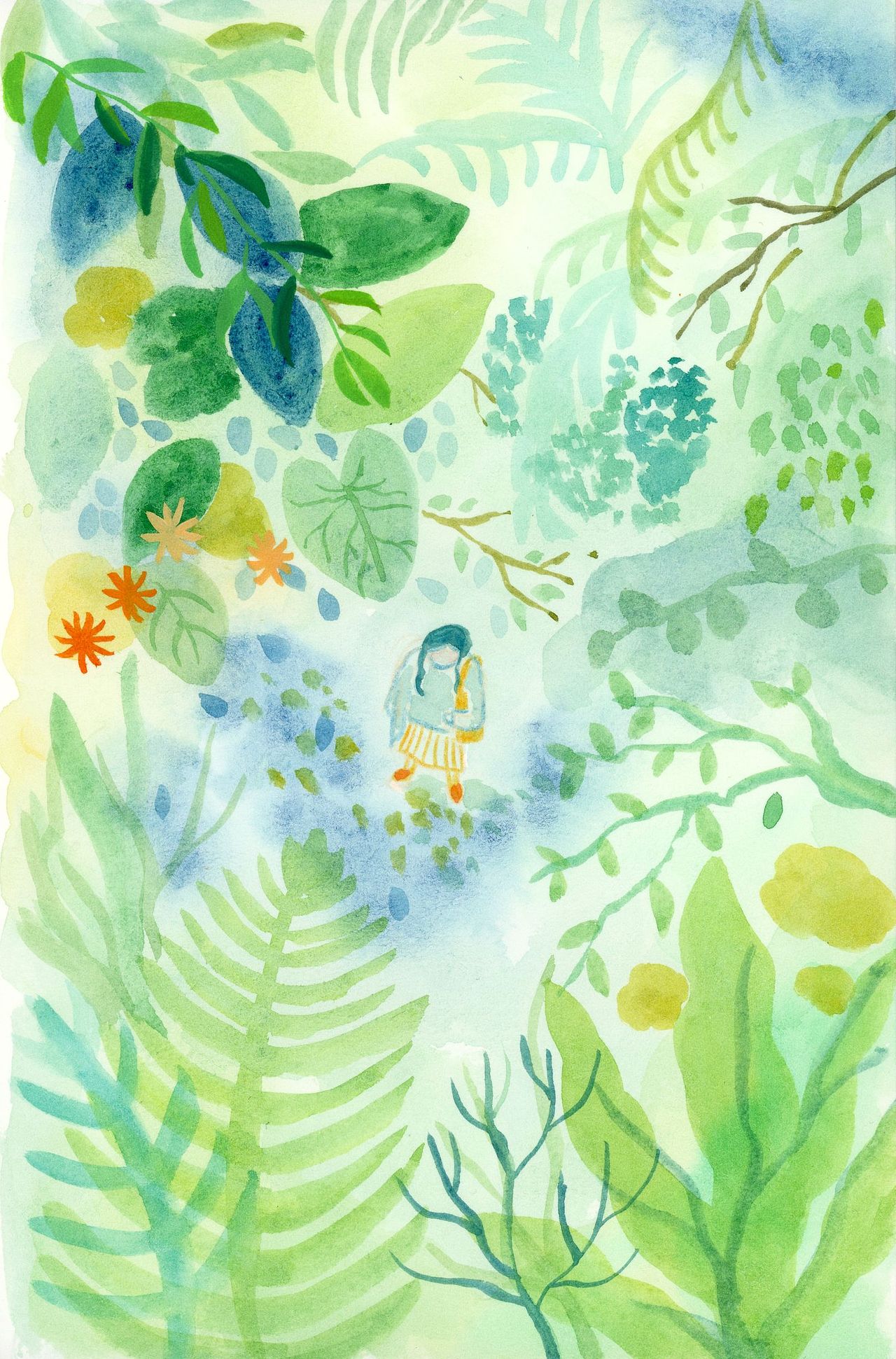 手绘插画合集《万物生长》（图ZMzY5MTc0MTc2） - 儿童插画 - 站酷设计师肉肉lauretta原创素材 - 站酷ZCOOL