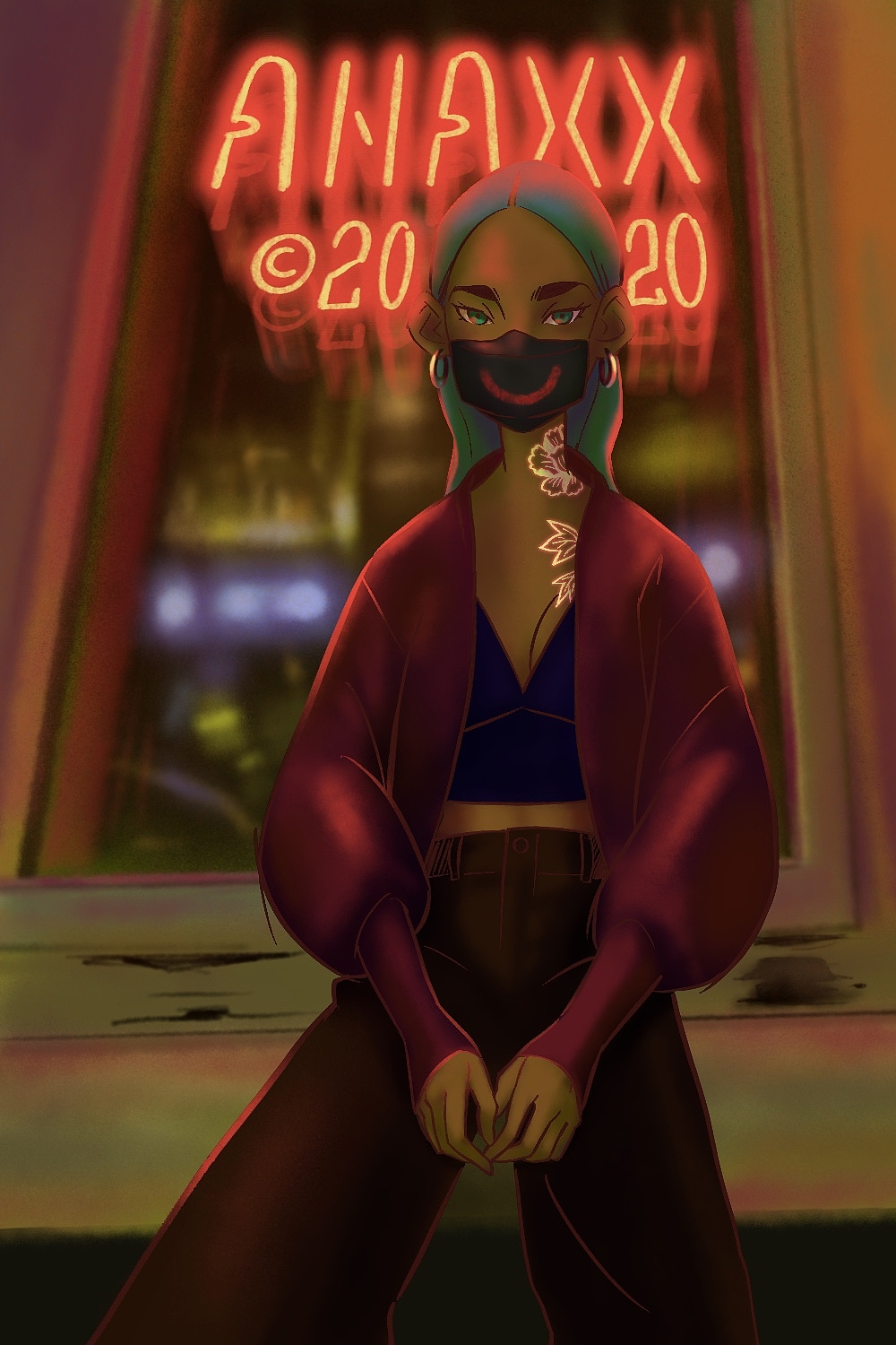 AnaXX2020年Q1小结:隔离期的惊喜,Procreate(图ZMjAxNjA5OTMy) - 商业插画 - 站酷设计师AnaXX原创素材 - 站酷ZCOOL