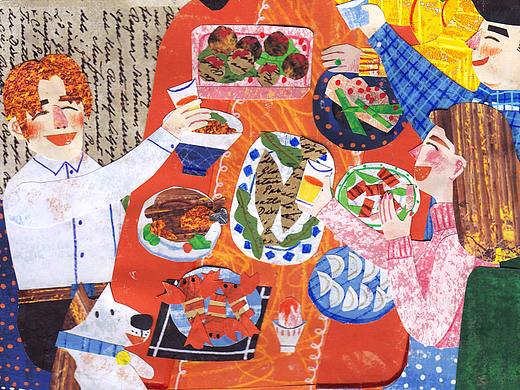 团圆永远是家的主旋律（个人主页-ZNTc5NDA4MzY=） - 艺术插画 - 站酷设计师超自然少年A原创素材 - 站酷ZCOOL