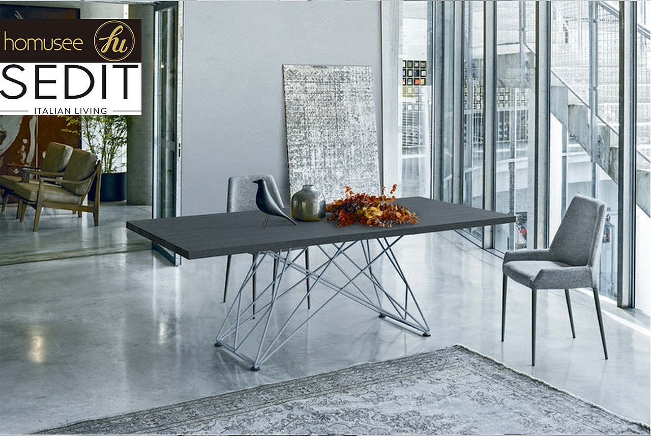 意大利家具SEDIT餐桌椅-餐桌上的时尚-全屋定制-好用意大利家具