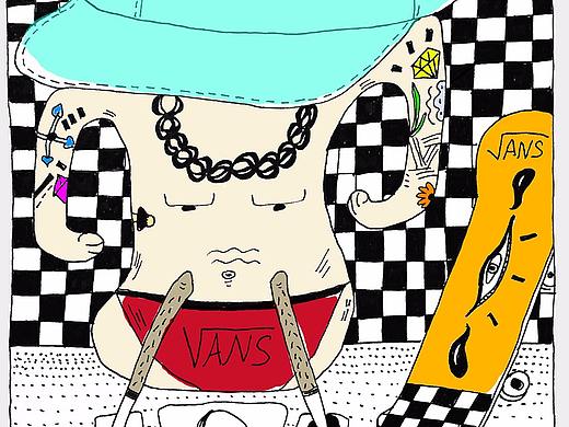 Vans 插畫