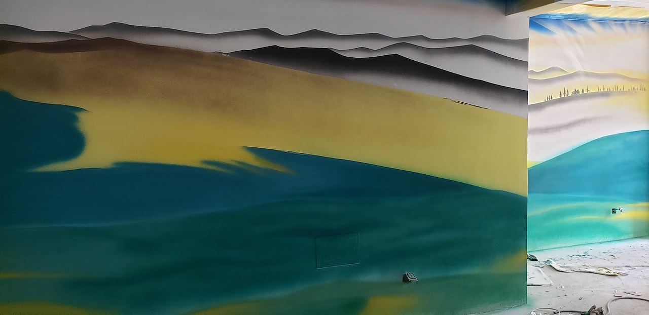 新家的墙绘和我的宝贝（图ZMjQ1NDk5OTM2） - 新锐潮流插画 - 站酷设计师赵先生zxs原创素材 - 站酷ZCOOL