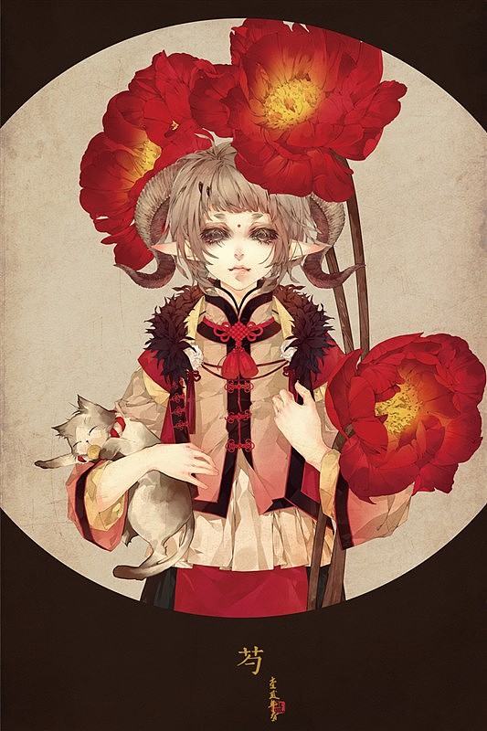 临摹原作者系列作品（图ZMTcxOTMwNTI=） - 商业插画 - 站酷设计师xiaoyaohua22原创素材 - 站酷ZCOOL