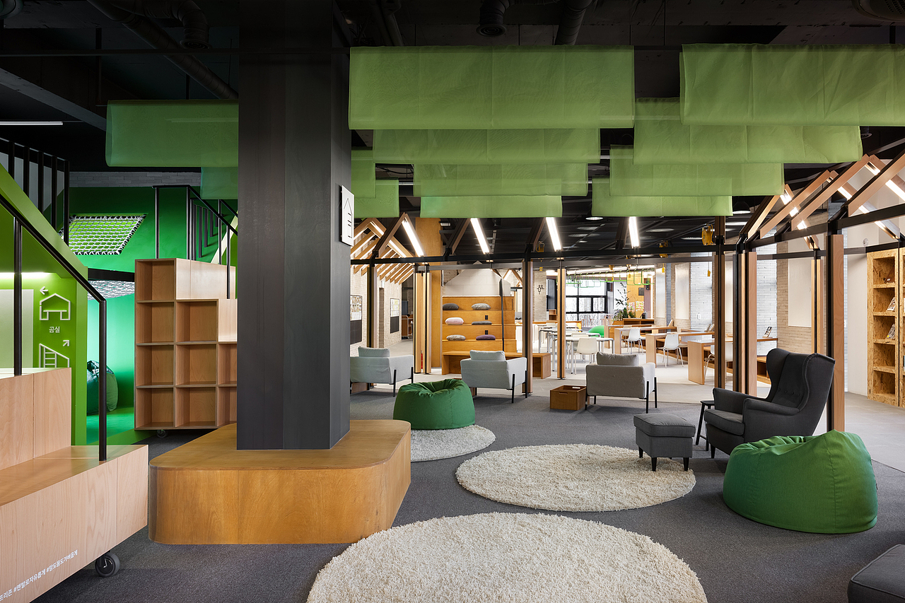 儿童绘本馆设计丨oozooro1216儿童文化活动空间