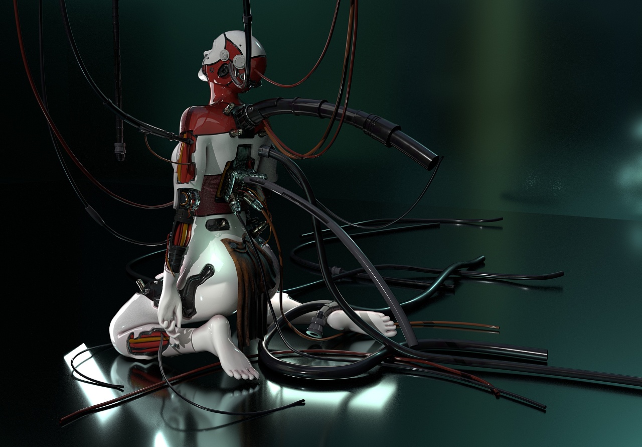 攻壳机动队临摹a站大佬作品