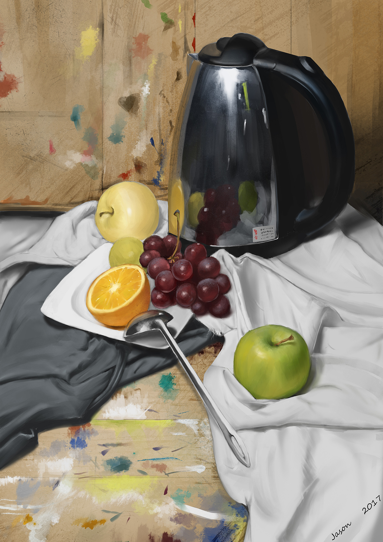 色彩练习（图ZNjkzNDg4NzY=） - 创作习作 - 站酷设计师LITAC原创素材 - 站酷ZCOOL