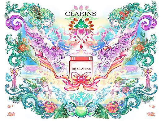肌食同源——my CLARINS海报设计大赛——仲夏夜之梦