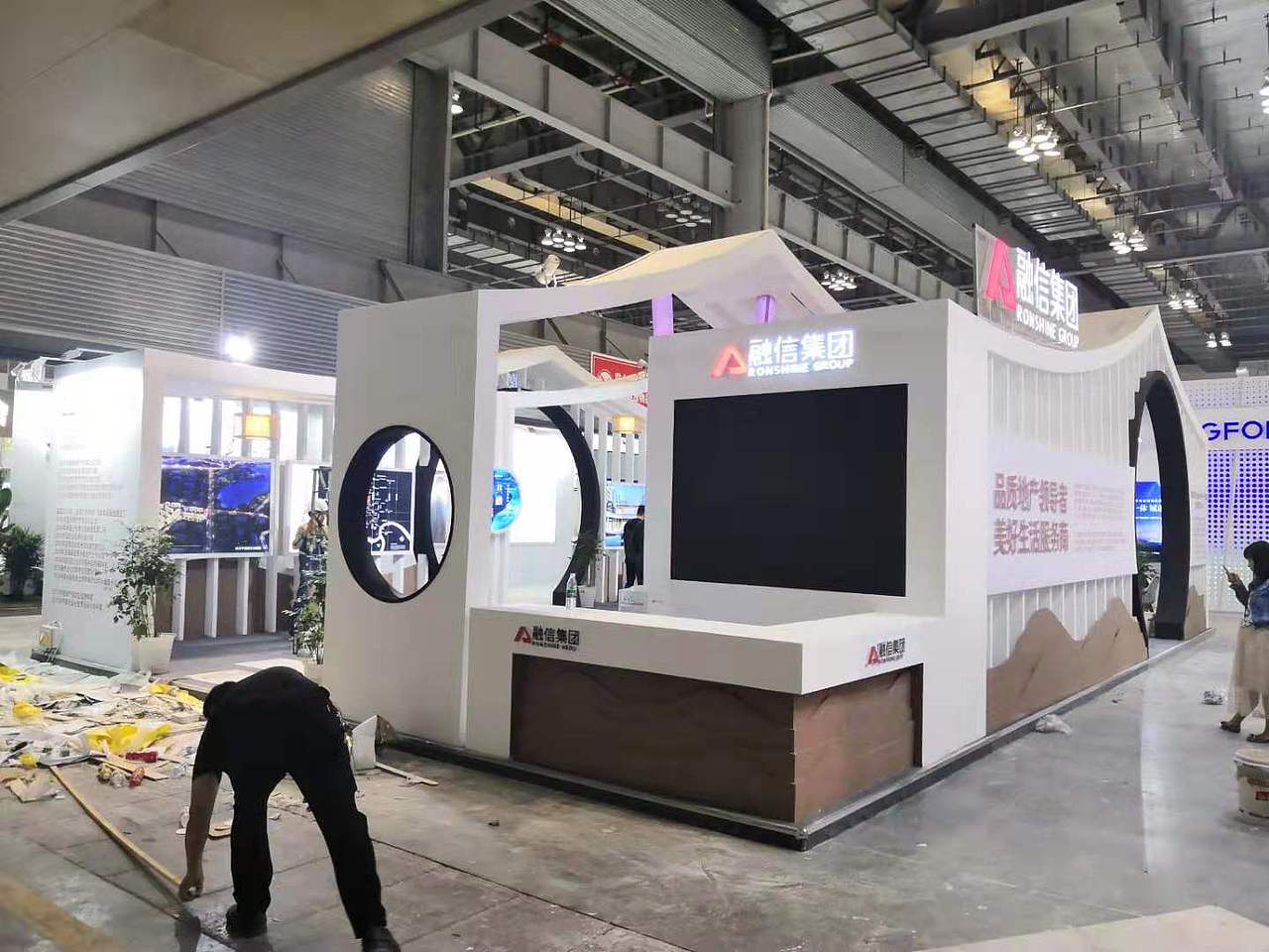 2019重庆秋季房交会 融信展台