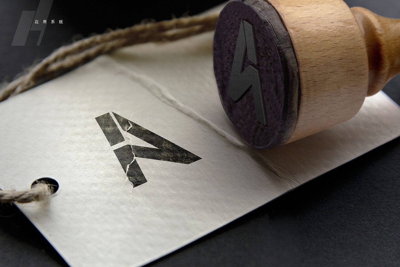 品牌设计案例——阿尔法健身机构LOGO及VI设计