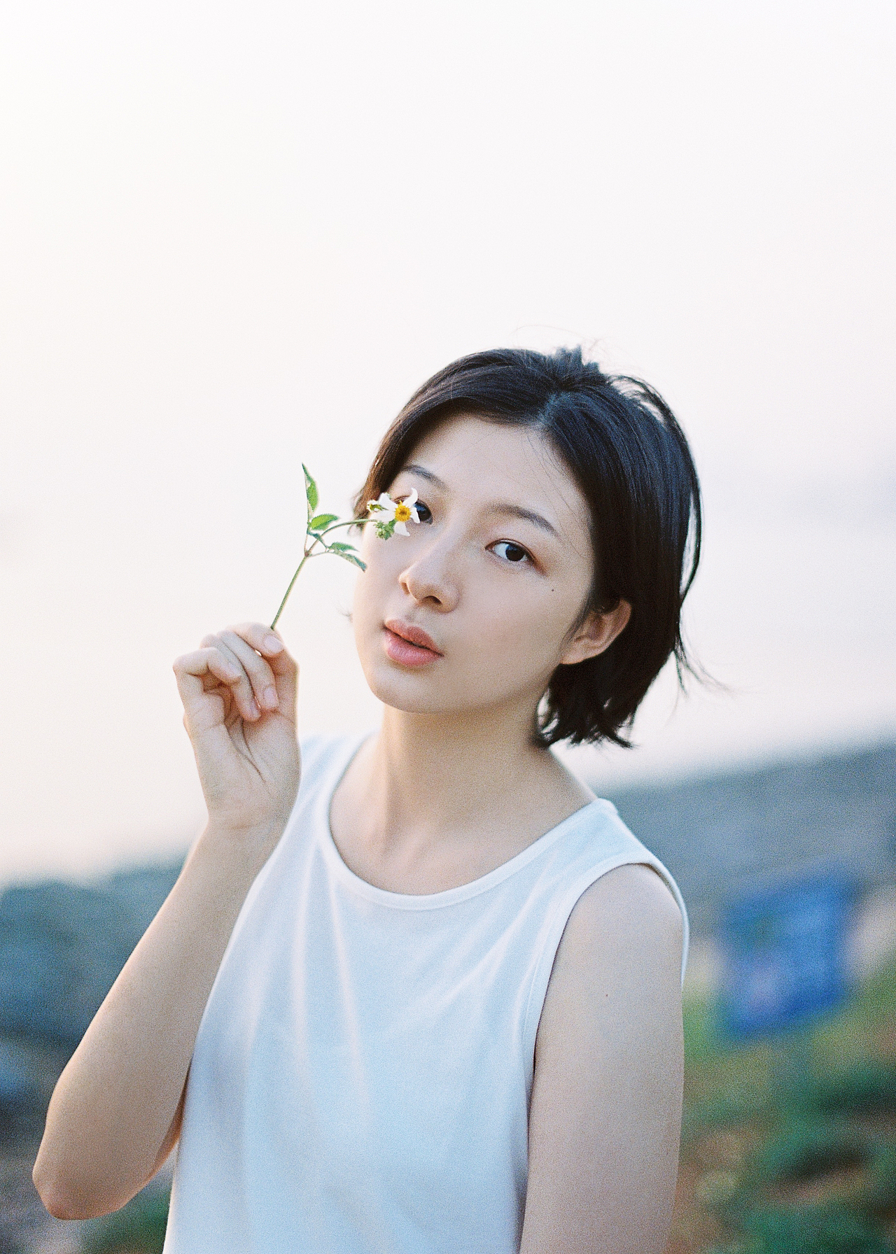 海边,微微生风的光芒「深圳写真约拍」