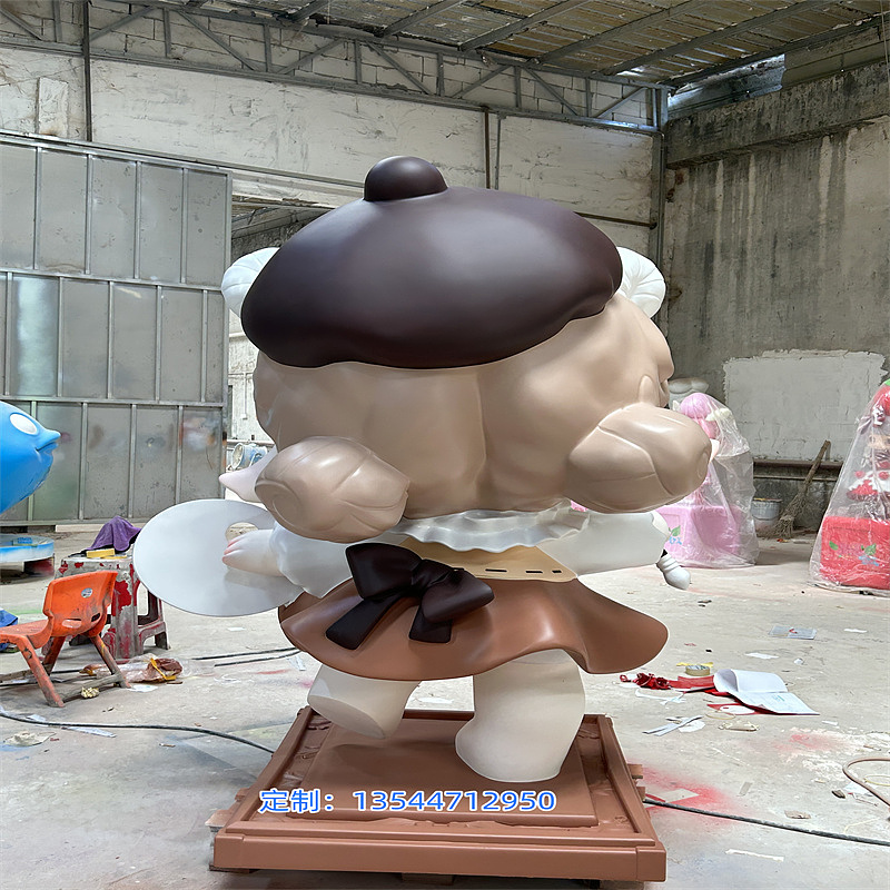 玻璃钢卡通雕塑潮玩IP公仔潮艺馆吉祥物雕塑商场形象（图ZMzU2MDM4MjI0） - 工艺品设计 - 站酷设计师满天下原创素材 - 站酷ZCOOL