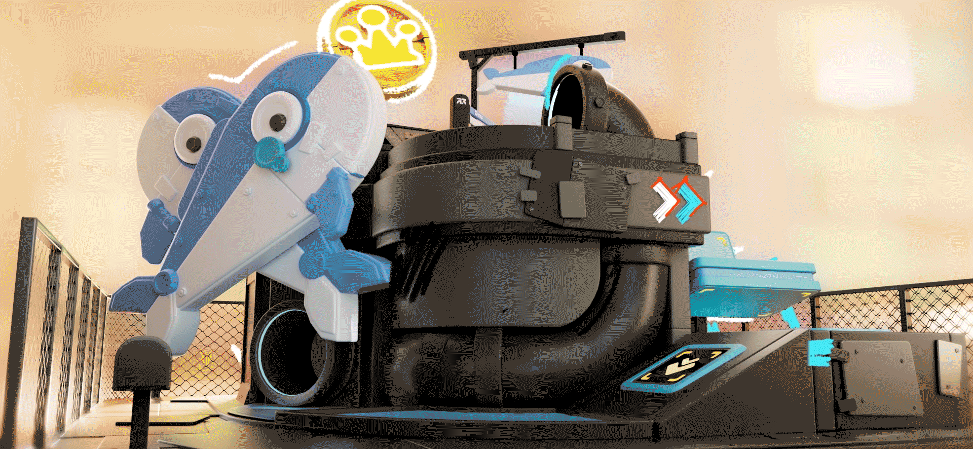 蛋仔派对 乐园嘉年华（图ZMzYxMTc5OTI0） - 动画/影视 - 站酷设计师FlatwhiteMotion原创素材 - 站酷ZCOOL