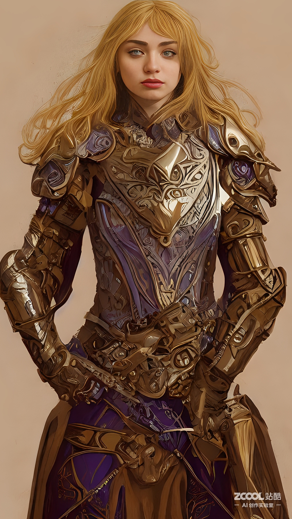 #AI创作实验室#【关键词分享-骑士少女】