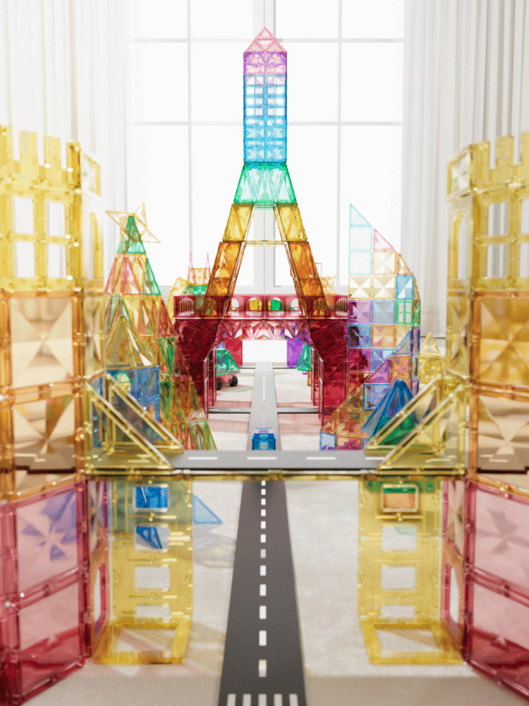 MIROLA KIDS|磁力片积木动画