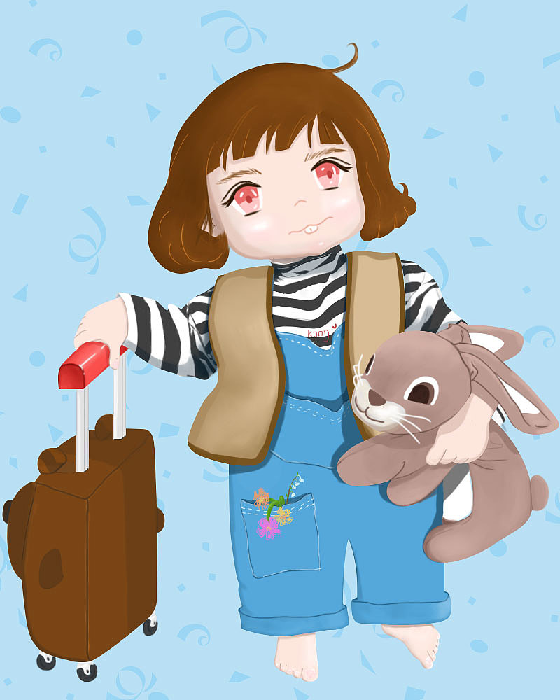 一个本来很可爱的小bb