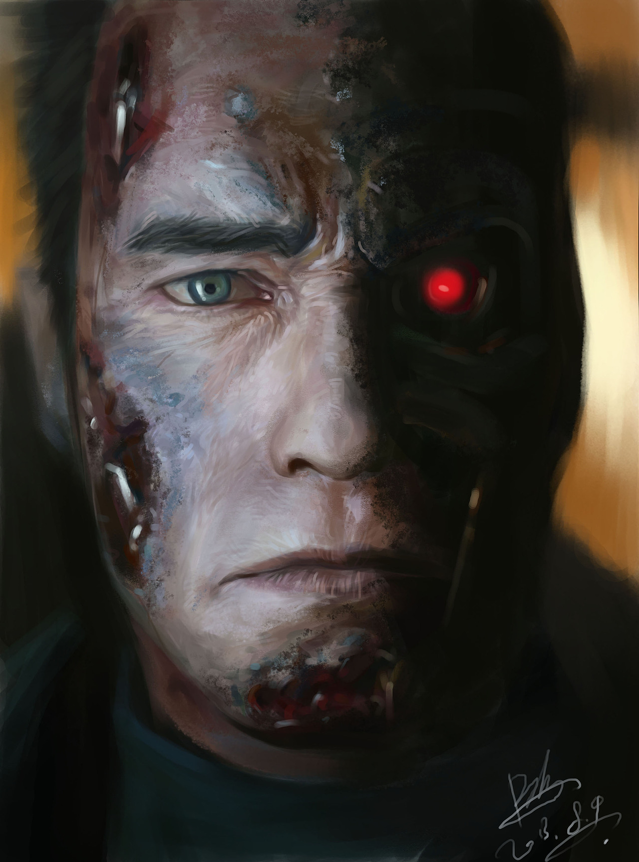 新手临摹照片终结者3