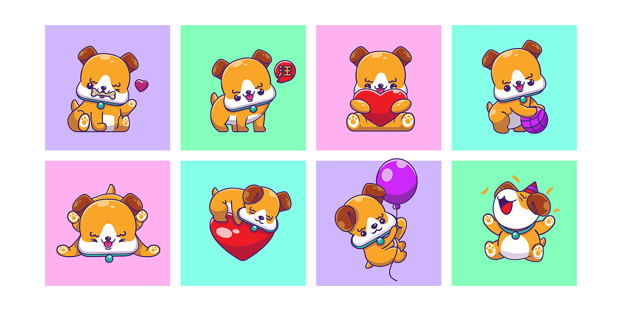 love wang 汪汪插图