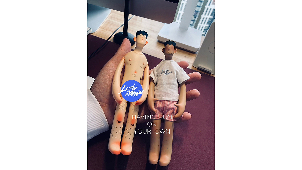 马克与赛克系列第一款公仔lonelymosaic