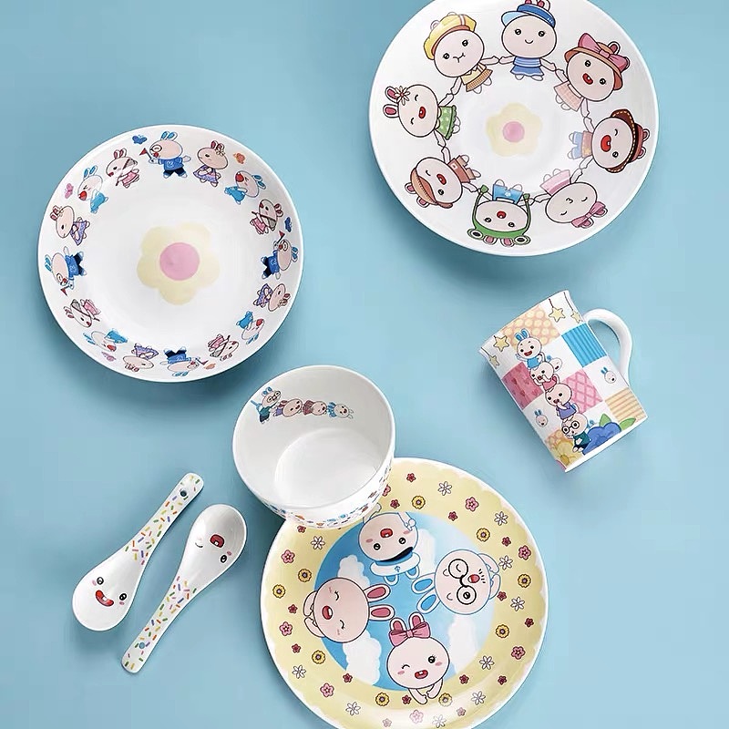 树一/火火兔×斯可慕 联名插画陶瓷餐具设计(第二套)（图ZMzEzNDMyNDU2） - 工艺品设计 - 站酷设计师树一插画原创素材 - 站酷ZCOOL