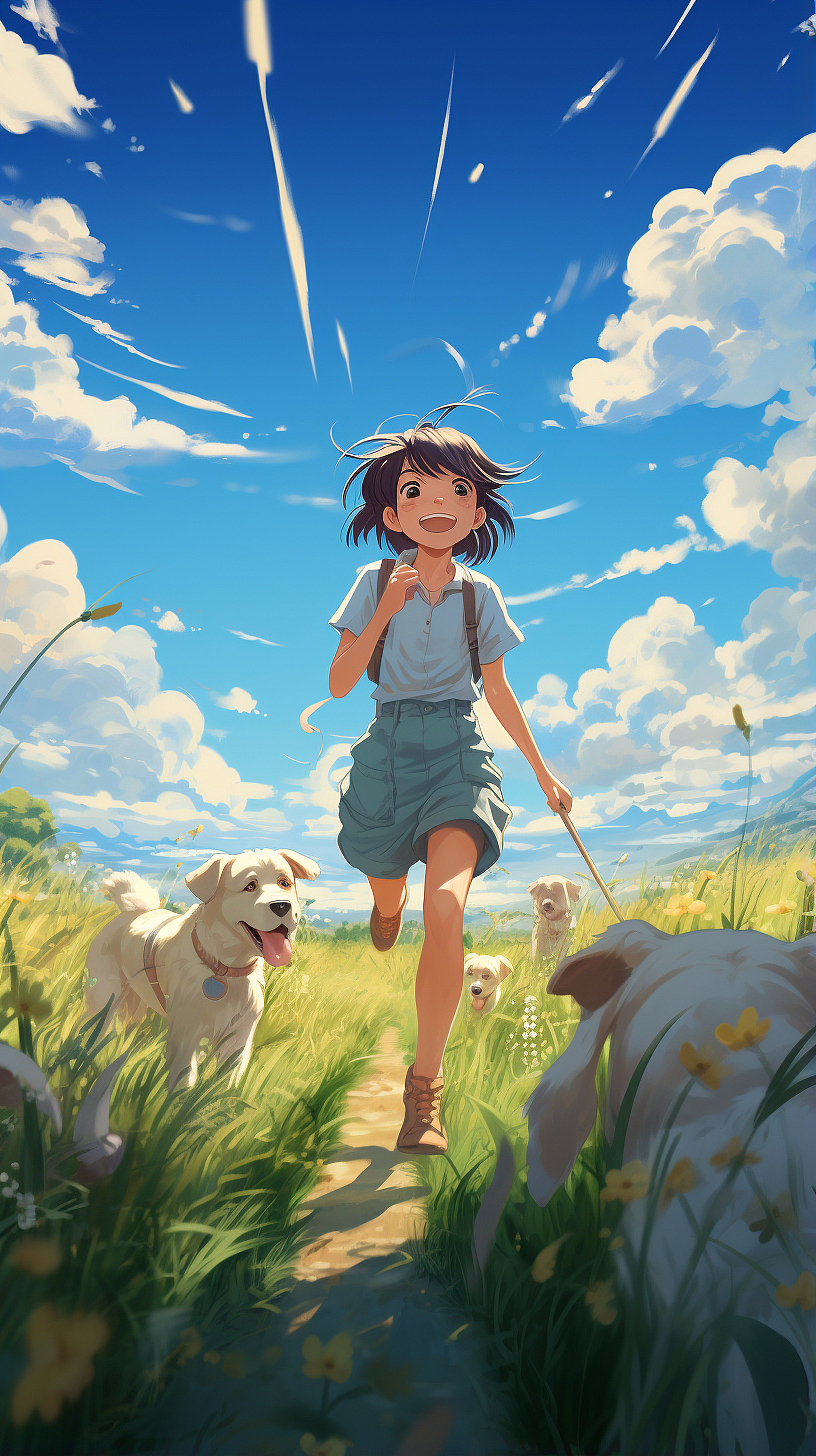 乡村，童年（图ZMzUxMzEwNzE2） - AI作品 - 站酷设计师不过很美原创素材 - 站酷ZCOOL