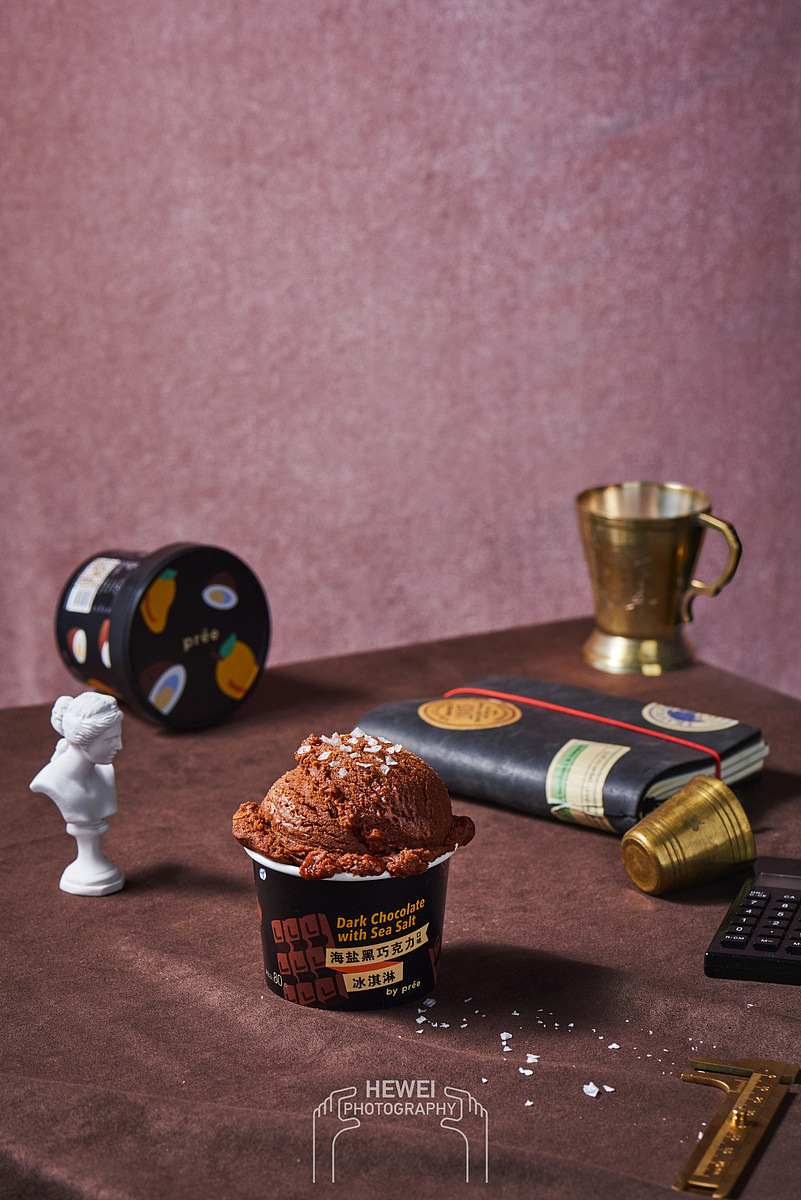 颜值爆表的冰淇淋 Pree - 七月美食摄影实验室