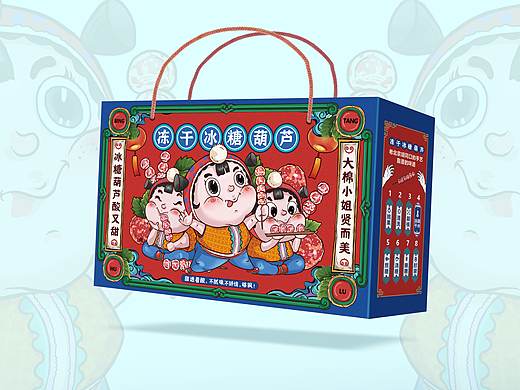 系列国潮插画包装设计
