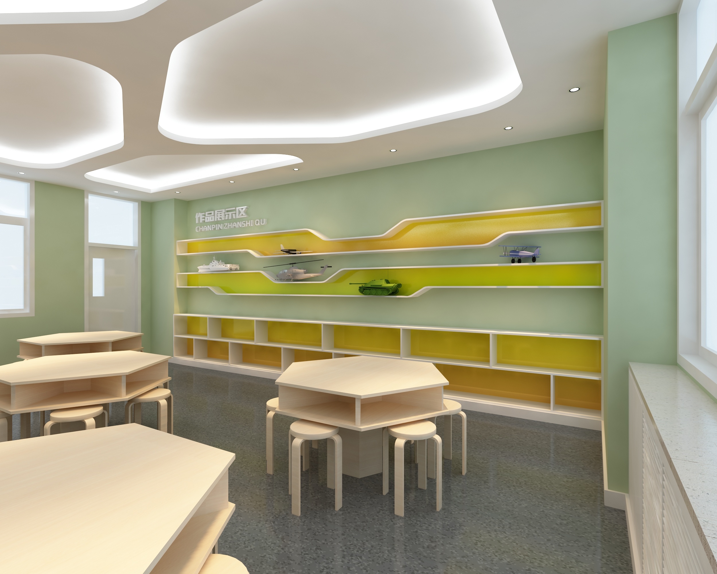 沙画教室 创客教室