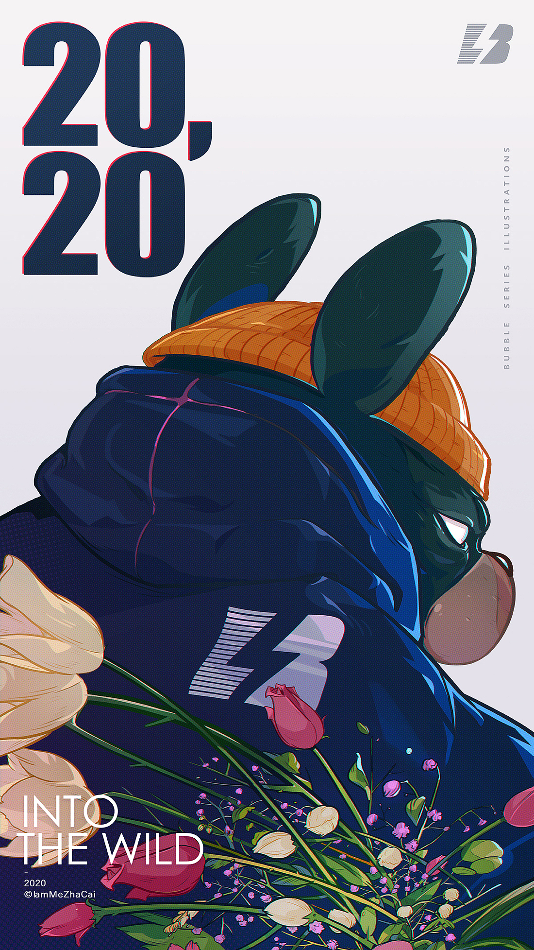 BUBBLE 2020 series illustrations（图ZMTk2Njc5Mjky） - 创作习作 - 站酷设计师IamMe榨菜原创素材 - 站酷ZCOOL