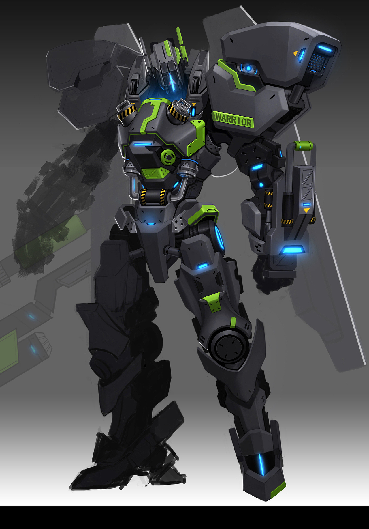 一套机械设定|插画|游戏原画|saint_d_原创作品-站酷zcool