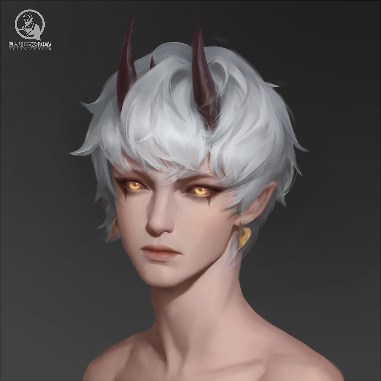 【匠人绘】美宣班第7期学生男性头像作业节选_匠人绘cg艺术-站酷zcool