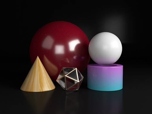 c4d 材质练习0711