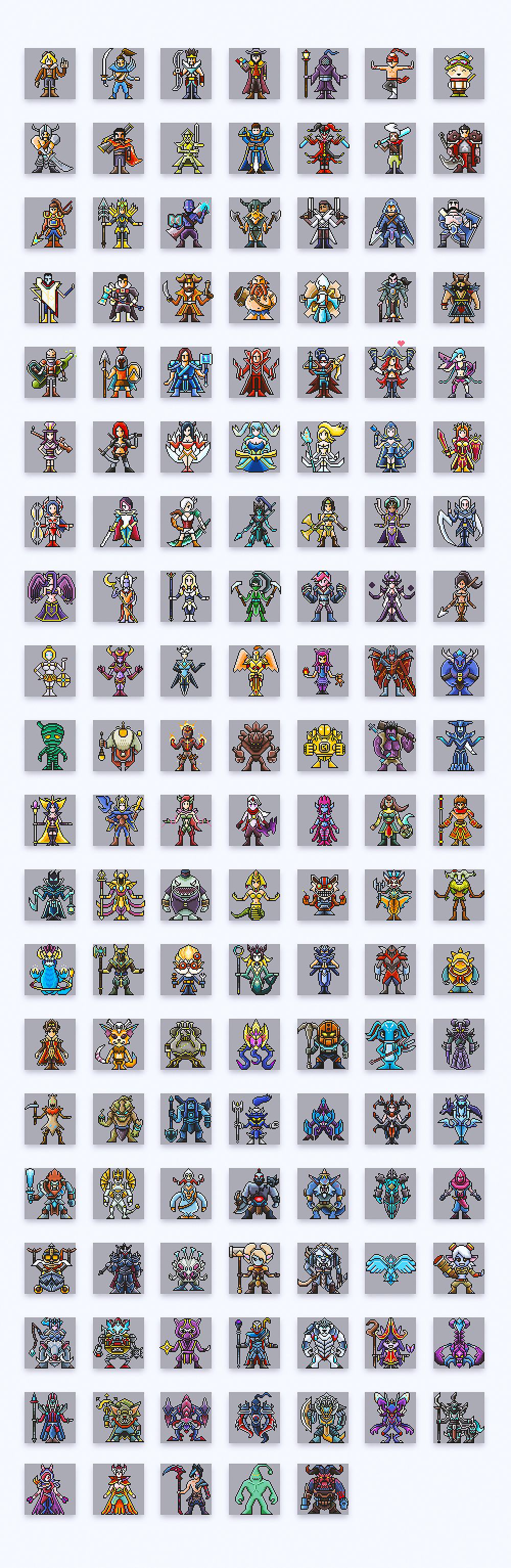 英雄联盟像素画电玩系列