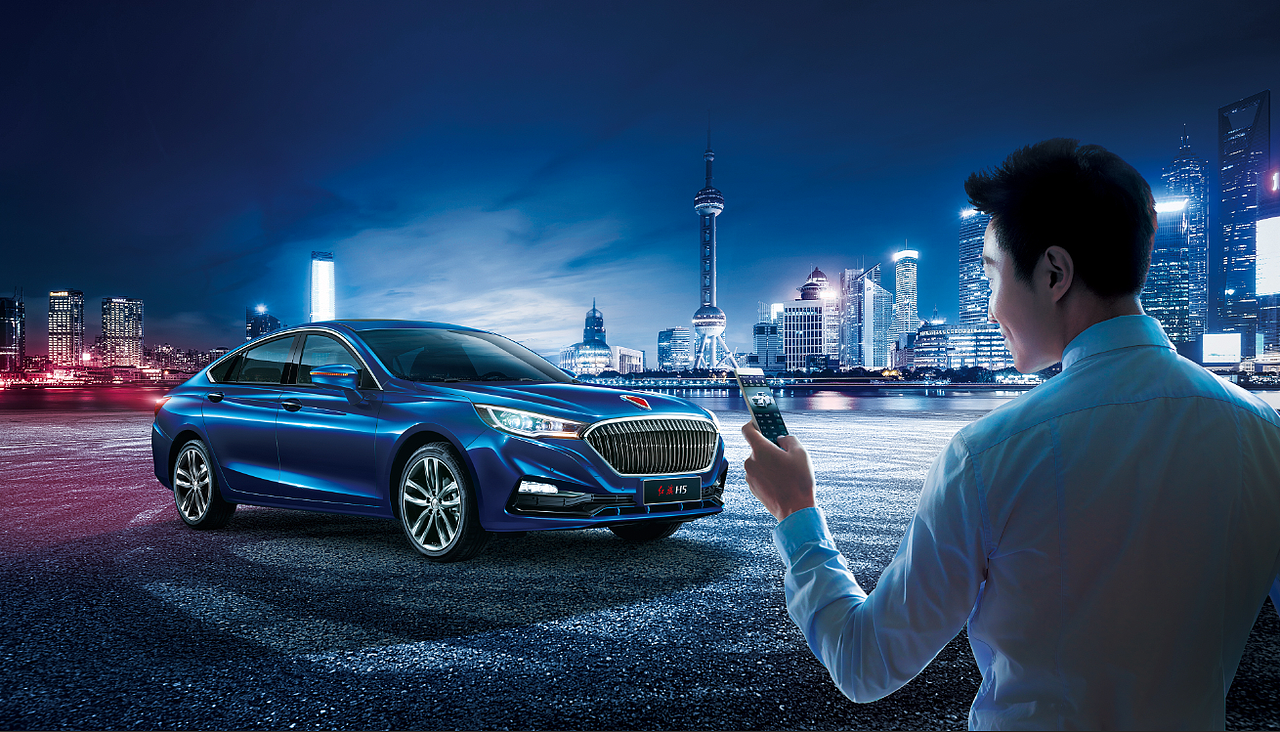 红旗H5海报（图ZMTEyNzM4MjQw） - 海报 - 站酷设计师G子龍原创素材 - 站酷ZCOOL