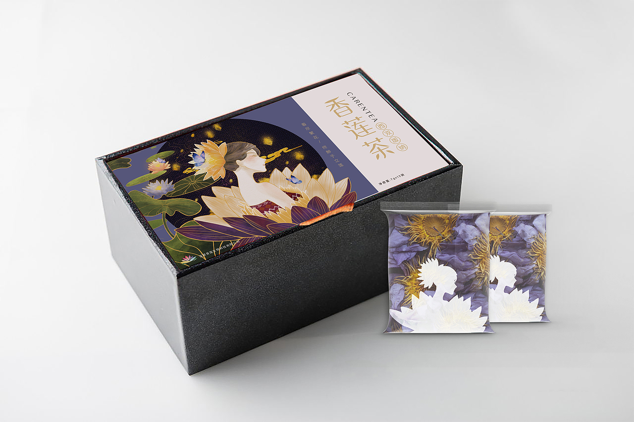 民族风莲花茶 | 傣族（图ZMTU4NTkzNjYw） - 包装 - 站酷设计师YUUKO木由原创素材 - 站酷ZCOOL