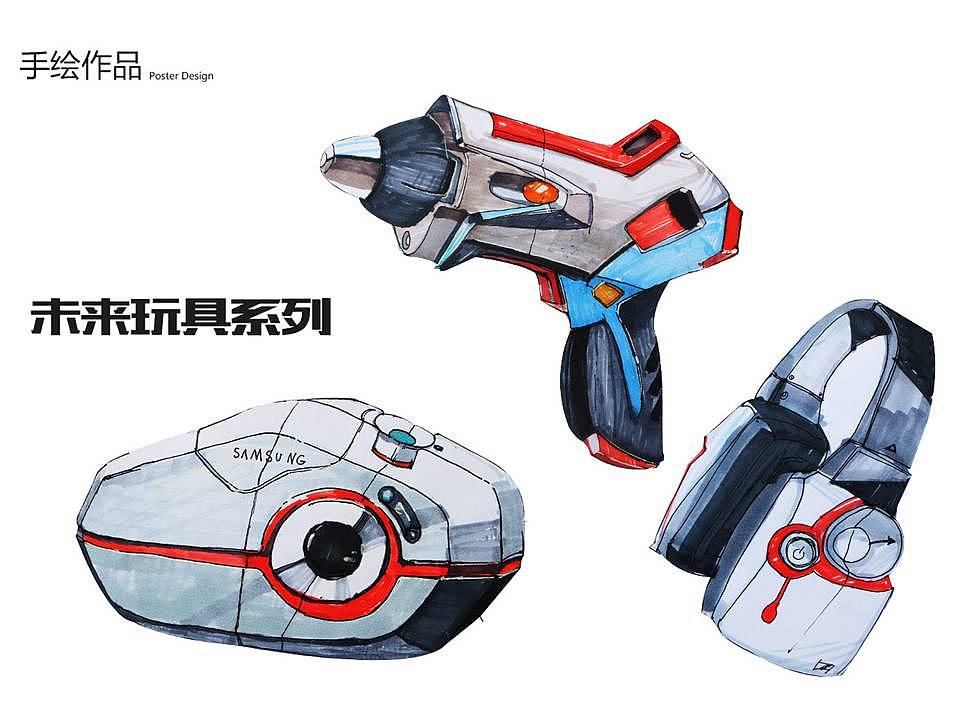 未來(lái)玩具系列手繪（圖ZNjQwNDc5MjA=） - 創(chuàng)作習(xí)作 - 站酷設(shè)計(jì)師Riccaz原創(chuàng)素材 - 站酷ZCOOL
